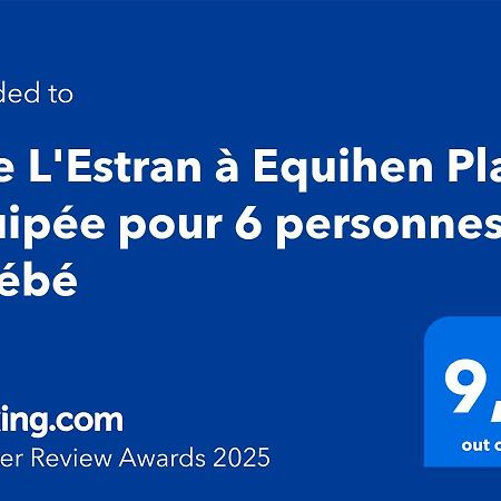 Gite L'Estran A Equihen Plage Equipee Pour 6 Personnes + 1 Bebe Εξωτερικό φωτογραφία